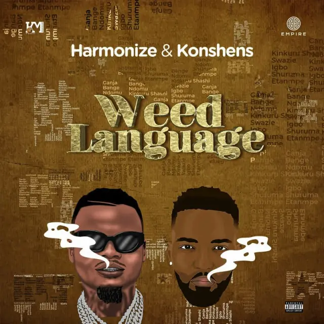 Weed Language song by Harmonize Ft. Konshens