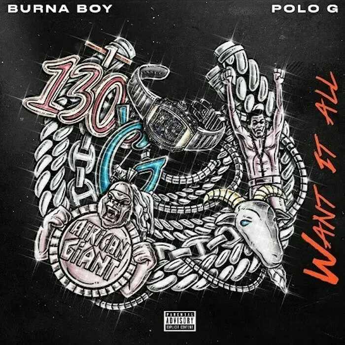Want It All song by Burna Boy Ft. Polo G