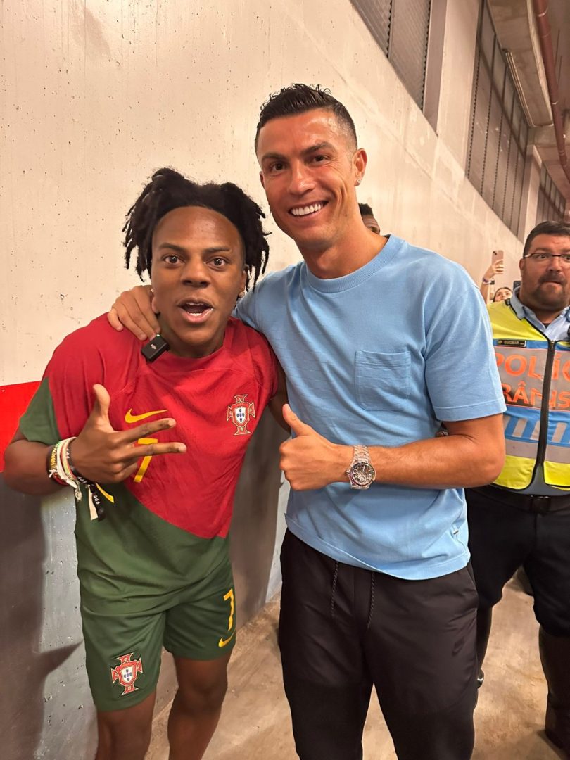 iShowspeed meets Cristiano Ronaldo